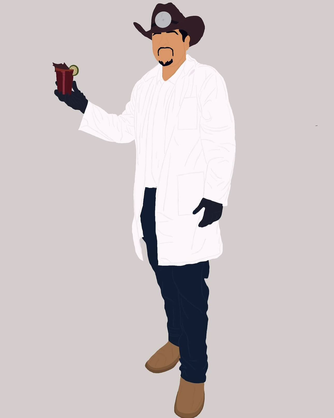 I’m loving it ! It came out better than I could have imagined!! Slowly but surely everything will come together to make the big picture #drcuracrudas#michiladas#palomas#patienceiskey🔑