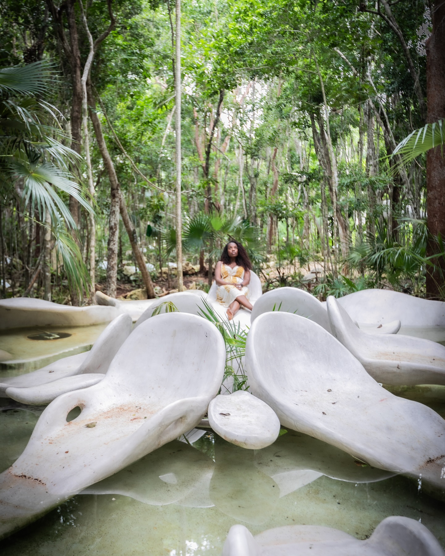 I was completely taken away by the beauty at Azulik Garden in Tulum. Beautiful merge of art and nature.
#Azulik #Tulum #TulumMexico #JungleGarden #NatureRetreat #ArtAndNature #TravelVibes #TulumDiaries #Wanderlust #HiddenParadise #PeacefulMoments #TravelEscape #MexicoAdventures