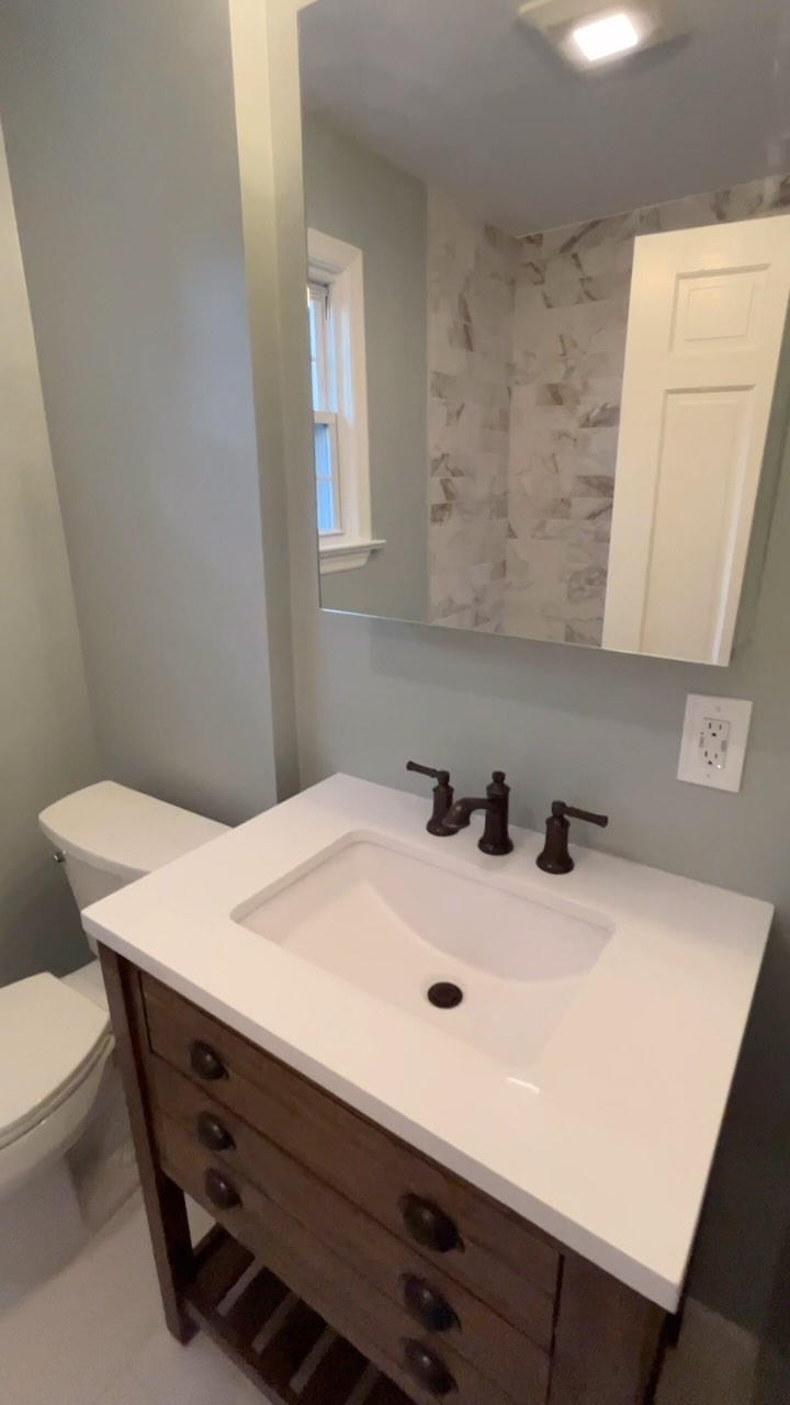Another bathroom renovation done by @aceremodelingnj Tel: 201 464 2135
