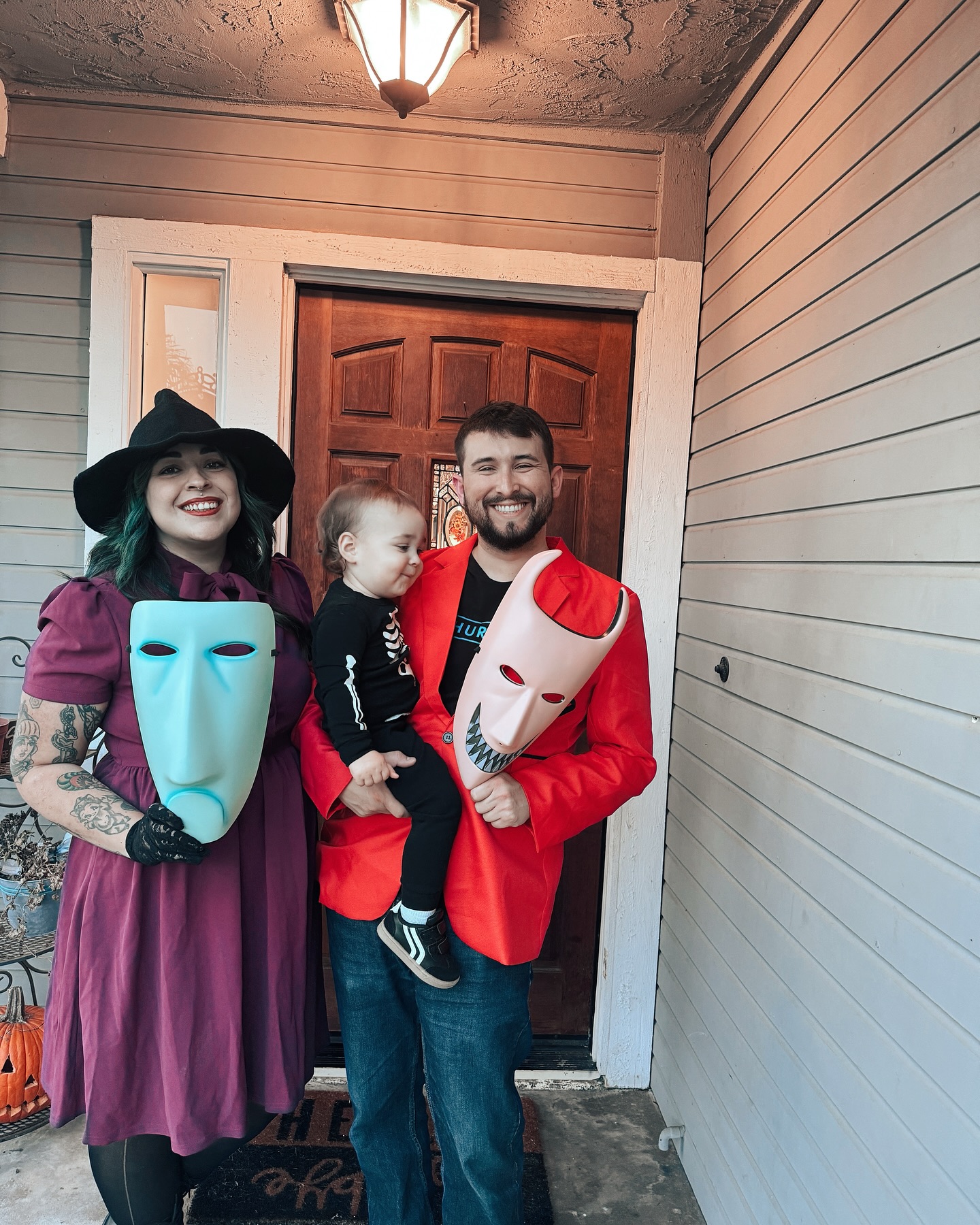 Happy Halloween! 🎃
I hope everyone had a wonderful and safe night! We had so much fun taking our little treat or treating for the first time. He had more fun passing out the candy though haha.