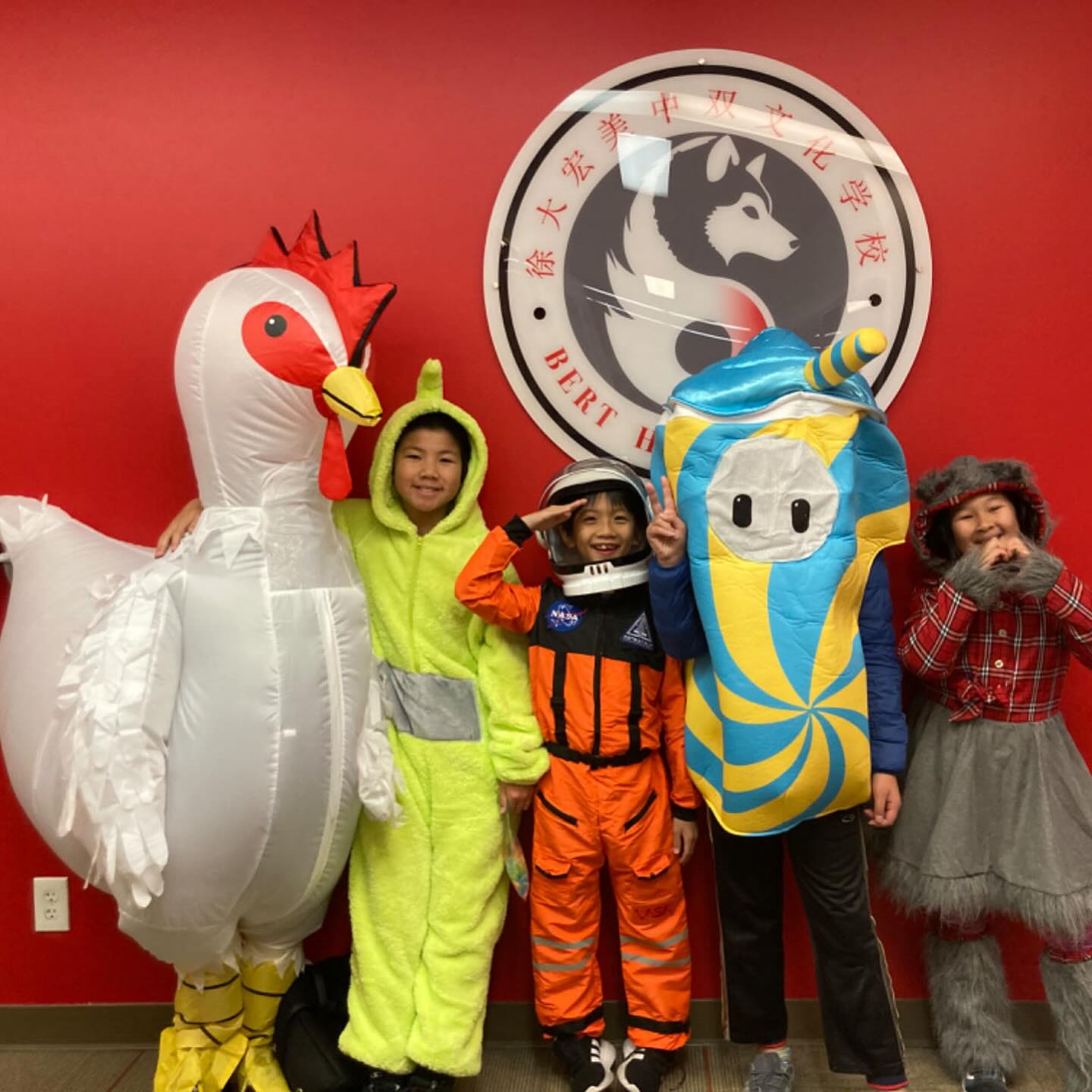 From morning exercise in costumes, to pumpkin carving, to trick-or-treating, BHA students had a blast on Halloween!