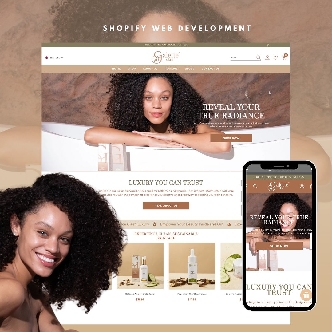 HAPPY BIRTHDAY @galetteskin !
We did an Anniversary rebrand for Galette Skin that included a Content Day, Social Media Posts, Website Revamp, and Email Newsletters !
Can’t wait to show yall the BTS!