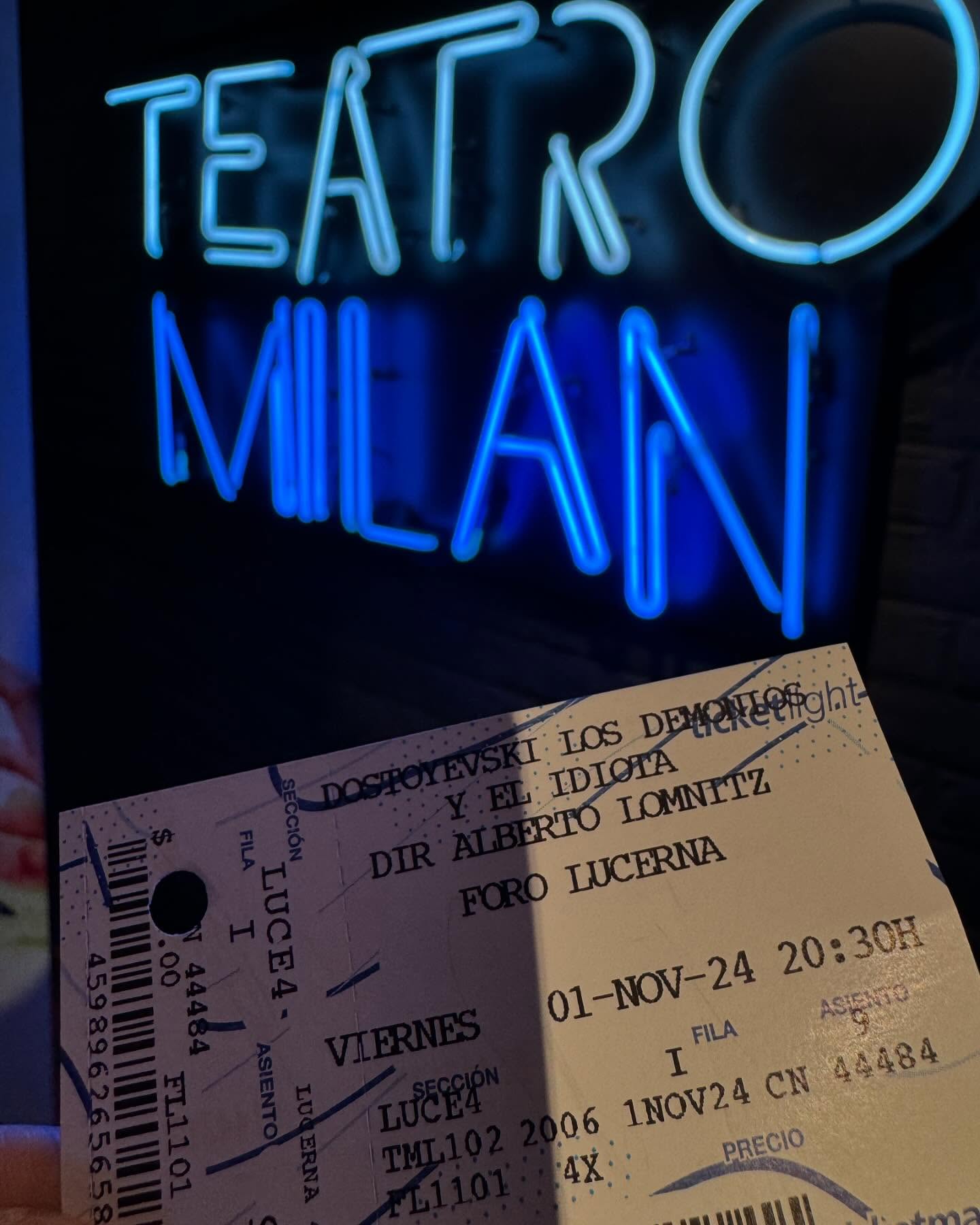 Dostoyevsky en México 🎭
.
.
#teatro #cultura #forolucerna #art #theatre #dostoyevsky #arte #cdmx #mexico #ciudaddemexico