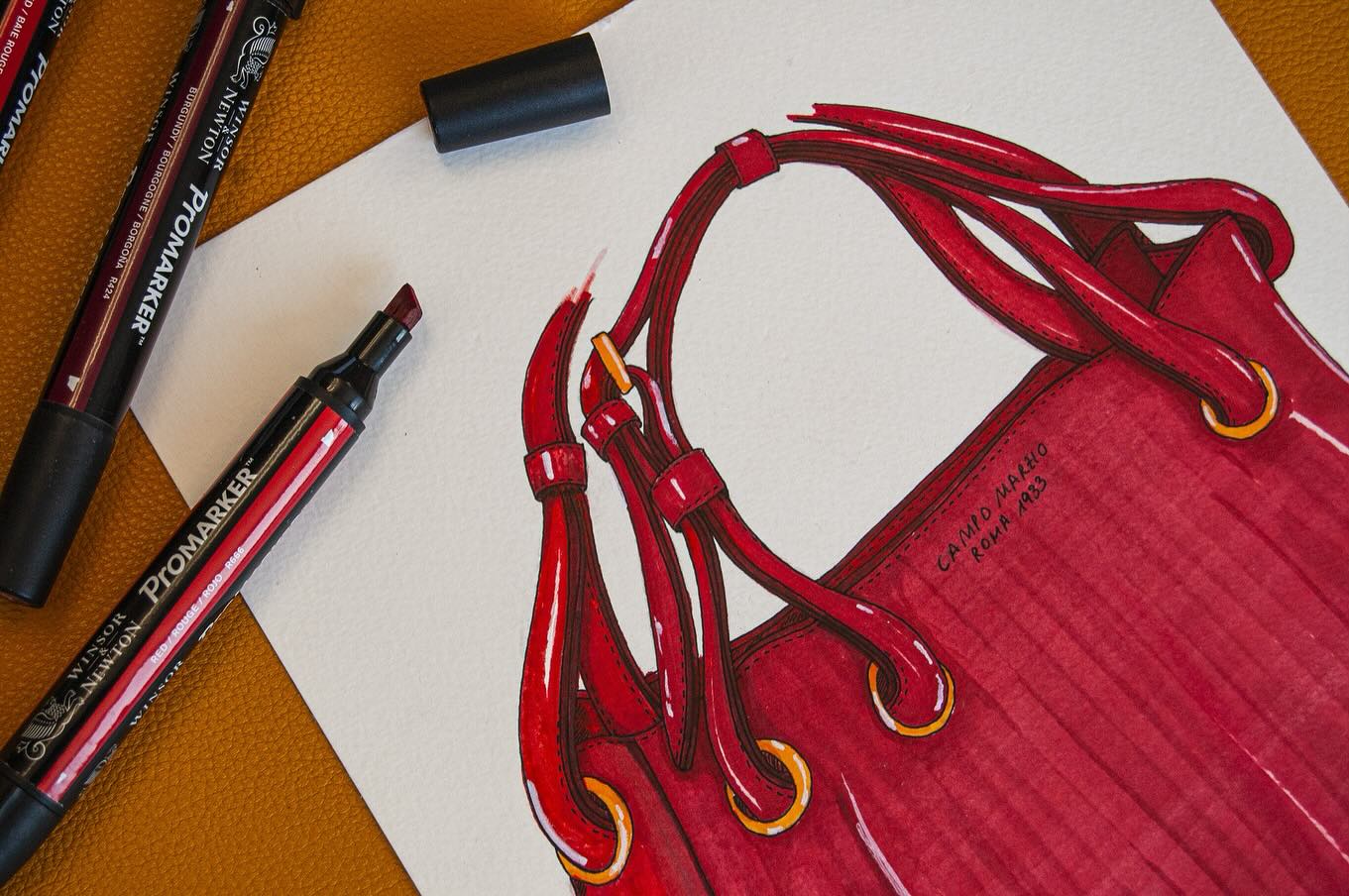 Behind every iconic Campo Marzio bag is the artistry of our incredible design team. 🎨✍️ Each sketch brings to life the elegance, functionality, and timeless style we’re known for. Take a peek behind the scenes at the creative minds crafting your next favorite accessory! #CampoMarzio #DesignProcess #ItalianCraftsmanship #BagDesign #BehindTheScenes #CampoMarzioSS24