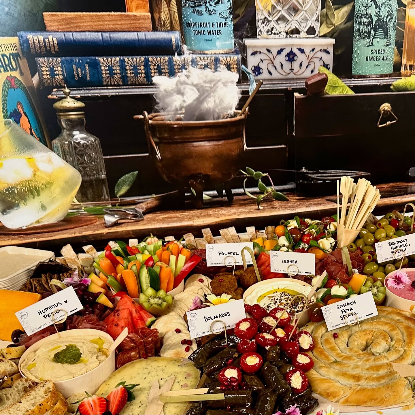 Love a good backdrop!