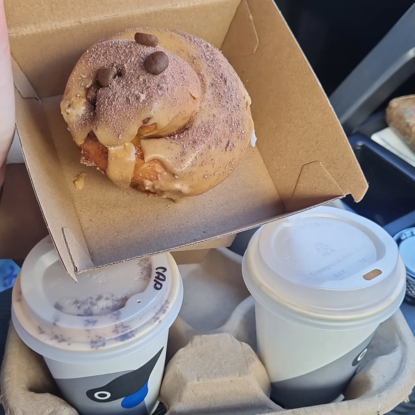 Oooo yes @catalystdunedin always has the goodies! Thanks for the birthday cake, an awesome achievement making 5 years in business 🎂 🍰