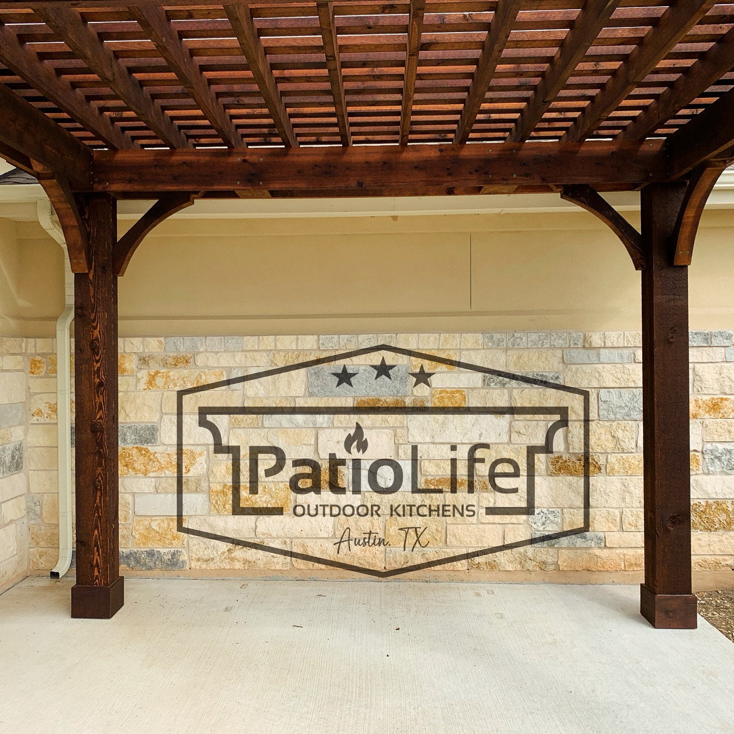 We build custom pergolas & patio covers to provide function & style to your space! #PatioLife