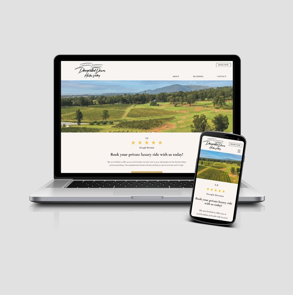 Check out this new website! Whether you’re exploring Hunter Valley’s stunning wineries or just need a safe, reliable ride, Sam and Martelle from Designated Driver Hunter Valley got you covered. Thank you, Sam, for being such a great business partner! @driver_hunter_valley It was a pleasure to create your website. driverhuntervalley.com.au