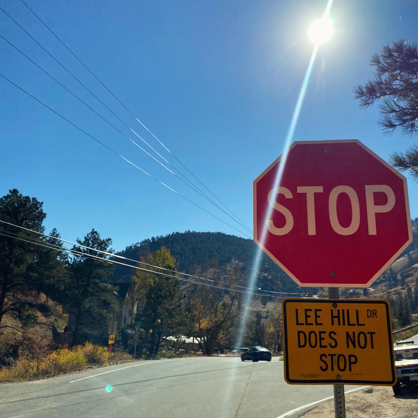 The intersection of #oldestageroad and #leehilldrive for reference