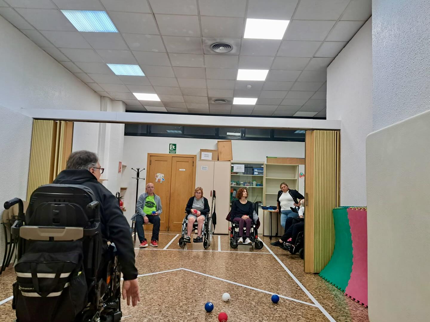 La Boccia en Treball de Vida, camino a la paraolimpiada Los Angeles 2028. Precisión, control y fuerza nuestras principales virtudes