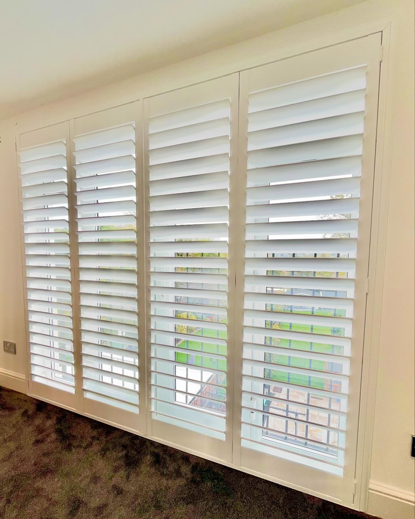 Just completed a beautiful installation in a Hornchurch, Essex bedroom! We fitted custom large shutters that perfectly frame the stunning countryside view. The blend of sophistication and functionality provides privacy, light control, and adds a touch of luxury to the space.
Proudly fitted by Indigo Blinds and Shutters Limited, your trusted partner for quality window covering solutions. Use our instant calculator for a price today!
www.indigoblinds.co.uk
Info@indigoblinds.co.uk
01787 275249
Consultations are free with no obligation to buy.
#HornchurchHomes #ShutterStyle #CountrysideView #BespokeInteriors #IndigoBlindsAndShutters #HomeMakeover