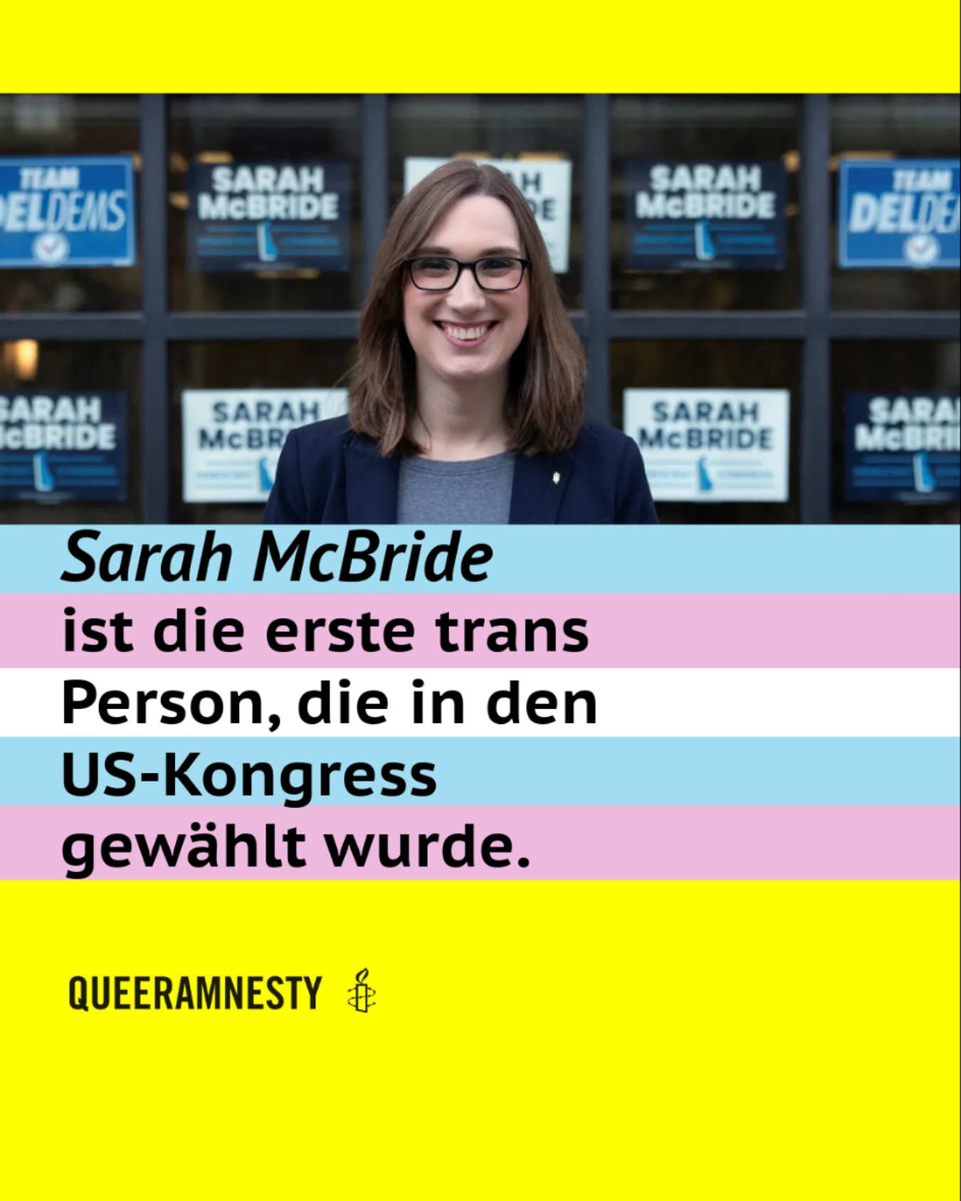 Sarah McBride, Senatorin aus Delaware, schreibt Geschichte als erste offene trans Person, die ins US-Repräsentantenhaus gewählt wurde.
#transmenschen #usa #trans #lgbt