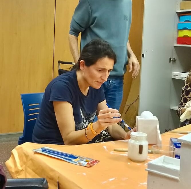 Llega la Navidad y con ella los Belenes. Treball de Vida, Preparando uno de los belenes mas espectaculares que el Barcelonés haya visto.