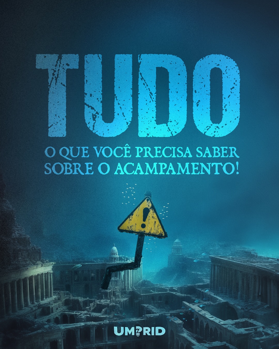 Confiram cada uma das informações e se preparem pro acampa!