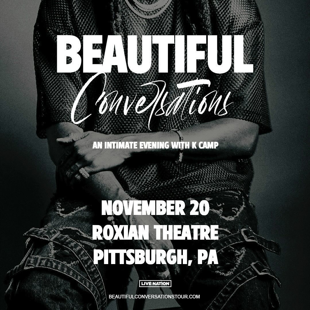 CLOSED****🎤 K CAMP TICKET GIVEAWAY 🎤
We’re giving away 2 tickets to see @kcamp LIVE at @roxiantheatre ! 🚨 Want to win? Here’s how:
Follow us and @livenationpgh
Like this post ❤️
Tag a friend you’d bring to the concert (each tag = 1 entry)!
Bonus: Share this post in your story and tag us for an extra entry!
Winner will be announced on 11/17 — don’t miss your chance to see K Camp! 🔥
Good luck! 🤞 please note this is for the Pittsburgh show only!!!
#KCampGiveaway #ConcertTickets #KCampLive #TicketGiveaway #HipHop #MusicLovers #LiveInConcert