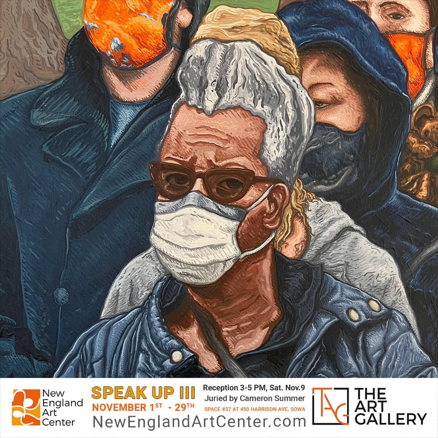Meditation on Democracy - In Line To Vote - Reception 3-5 PM, this Saturday, Nov.9 part of SPEAK UP III at 450 Harrison Ave, Boston, #37.
I have spent the past four years working on this painting. I began it during the 2020 election and ended it just before the 2024 election. It has witnessed joy and pain and it has taken in hundreds of hours of my time. Something beautiful and powerful comes about from the slow, seemingly random individual actions that accumulate. It is a metaphor and practical guide for what makes democracy. I wonder who they voted for in 2020, who in 2022, and 2024. Are they happy with what their choice yielded? Would I have agreed with them? And yet, it is heroic to hope and have hope.
.
I hope to see you on Saturday.
#democracyart #contemporaryart #painting #acrylicpainting #votingart #newenglandart #politicalart