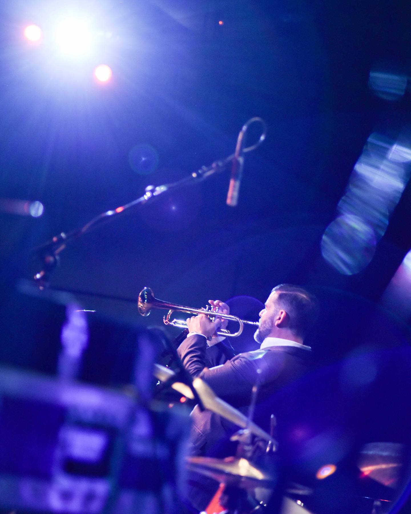 Three times Grammy-nominated with the @captainblackbigband thank you @orrin_evans @imanirecords @recordingacademy 🙏 photo by @olabaldych