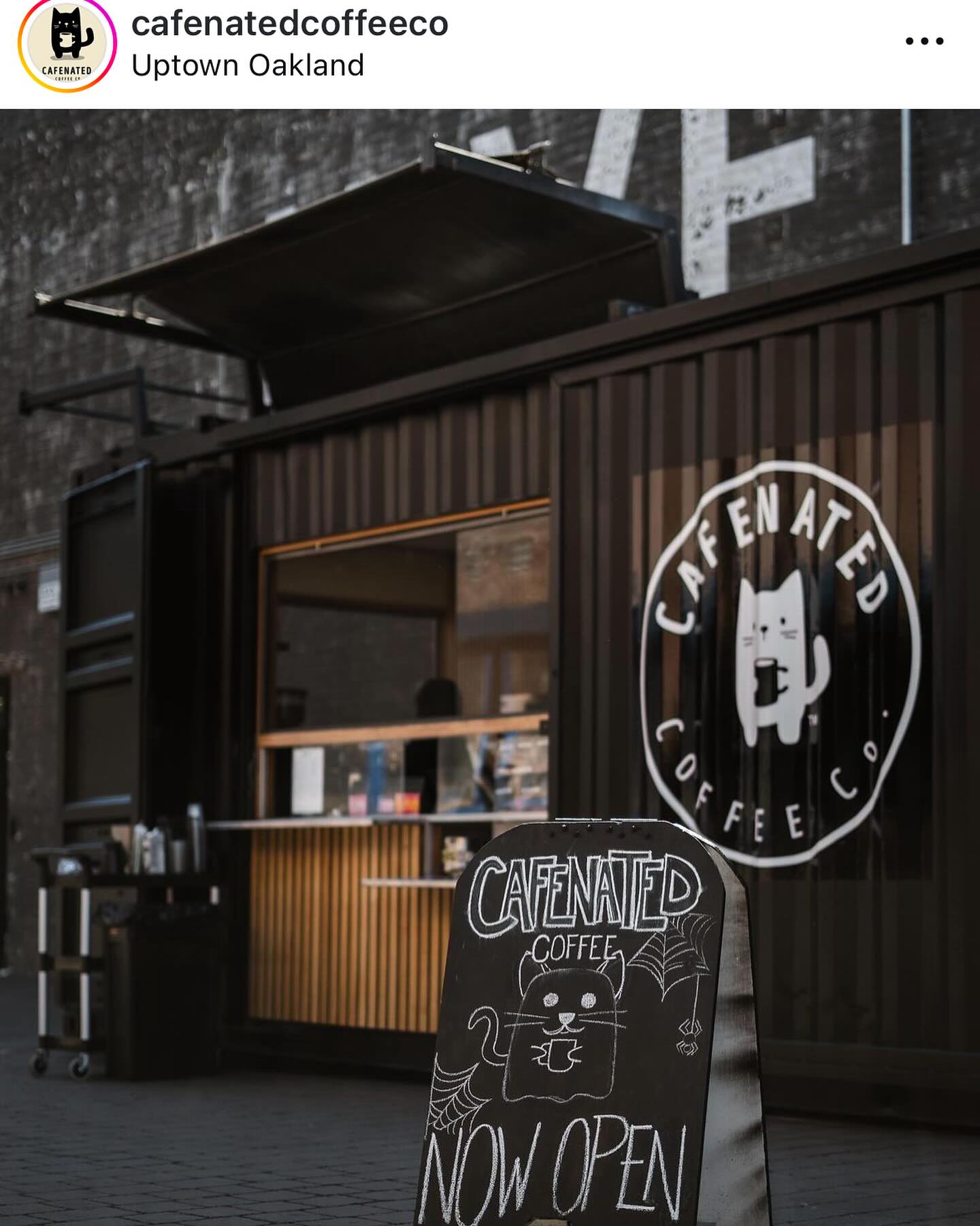 Our friends at @cafenatedcoffeec are Now Open at the @hiveoakland !! ☕️
(Image borrowed from @cafenatedcoffeeco )