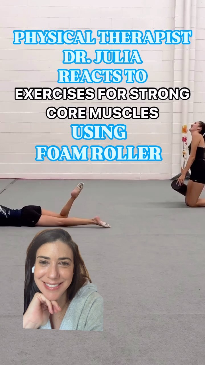 Think foam rollers are just for stretching? Not so! 💪🌀
Foam rolling can be an incredible tool for core strengthening too. By using it as a base for exercises, you’re not only activating those deep core muscles, but also challenging stability and balance.
✅Perform these exercises while holding the core in tight.
Ready to dive deeper into back health and posture improvement? Join my Posture Master Course to reduce pain, and finally feel aligned from the inside out. 🌟 Tap the link in bio to learn more
#PostureMatters #CoreStrength #FoamRolling #TheNeckLady #DrJulia #fitnessenthusiast #postureexercises #backpainrelief #ergonomics #physicaltherapy