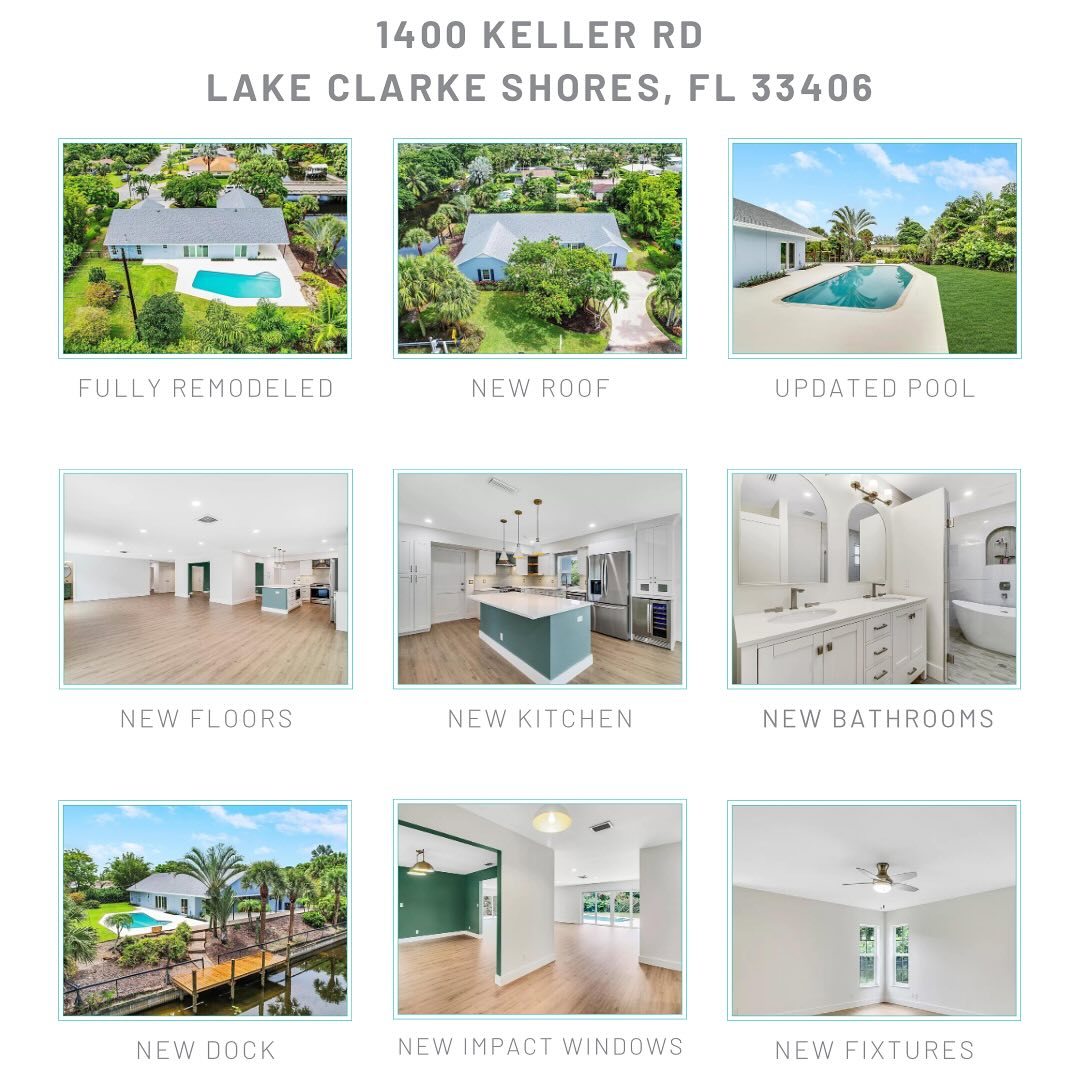 New, new, new! Step into your ultimate entertainment paradise in South Florida! This freshly renovated 4-bedroom, 2.5-bath waterfront home is a true gem, seamlessly blending luxury, comfort, and style to create the perfect space for both relaxation and celebration.
#floridarealestate #new #waterview
