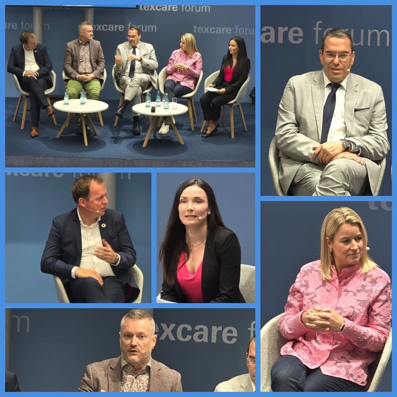 Texcare Frankfurt 2024 - für den Deutschen Textilreinigungs Verband @textilreinigungsverband durfte ich eine Podiumsdiskussion zum Thema
#Kreislaufwirtschaft in der Textilindustrie moderieren 🌍♻️ Die Diskussion vertiefte sich in zentrale Themen wie EcoDesign, Produktreparatur und die Verlängerung der Produktlebensdauer.