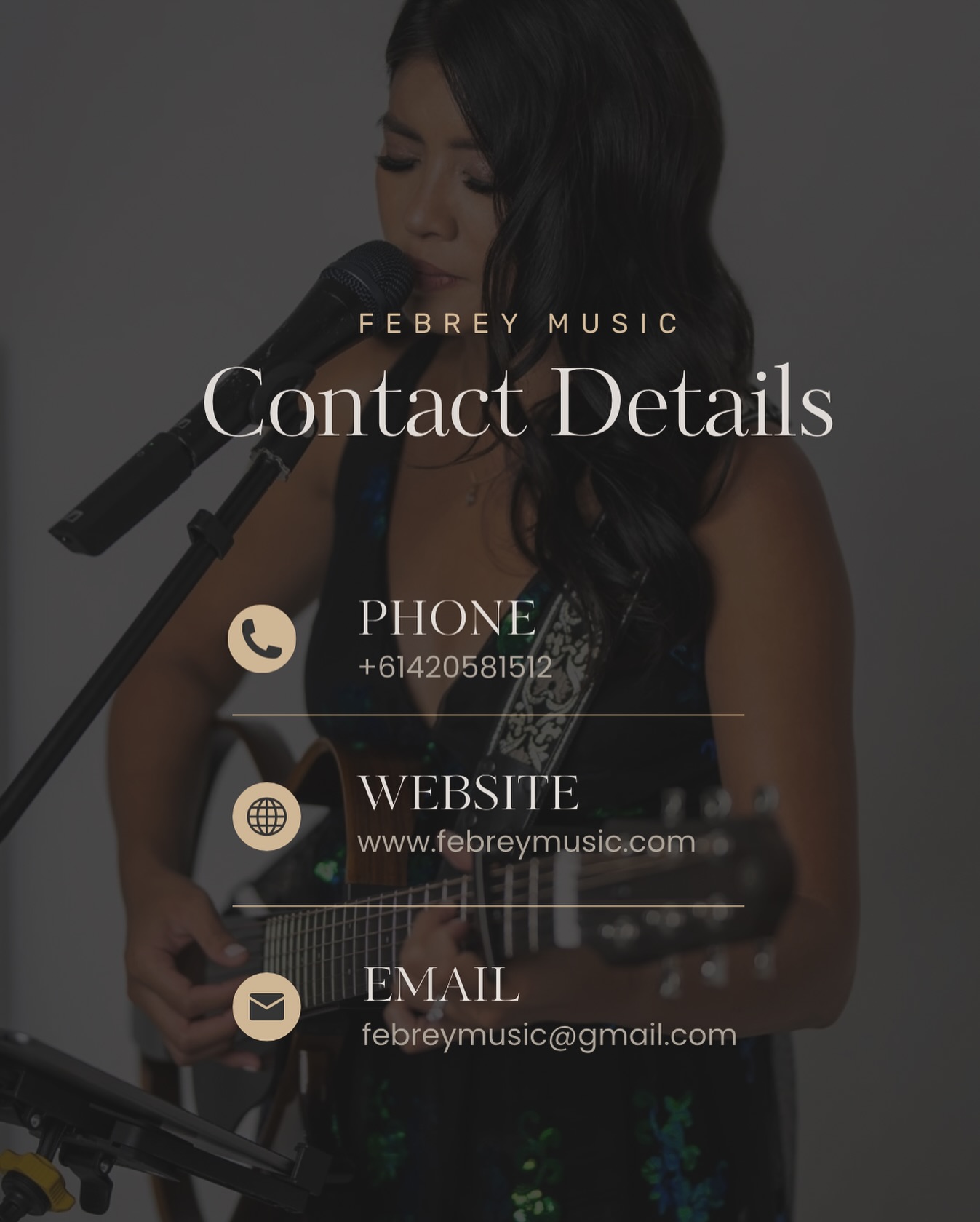 Let’s make your event unforgettable! 🎶 Whether it’s for a wedding, party, or special gathering, I’d love to bring the perfect acoustic vibe to your day! 💫 Reach out ⬆️ to get started!😊
📲 Or send me a DM!
Looking forward to making your event unforgettable! 💖🎸
#perthlivemusic #perthacousticmusic #perthacousticmusicians
#PerthEventSinger #febreymusic
#perthweddingsingers #PerthWeddingSinger #PerthWeddings #perthbrides #perthluxuryweddings #perthsingers #perthmusicscene
#PerthEventSingers #perthluxuryevents
#PerthWeddingEntertainment #perthlife #perthmusic #perthweddingsupplier #perthentertainment #perthsinger #perthweddings #perthweddingvenue #perthweddingvenues #perthweddingideas #pertheventplanners