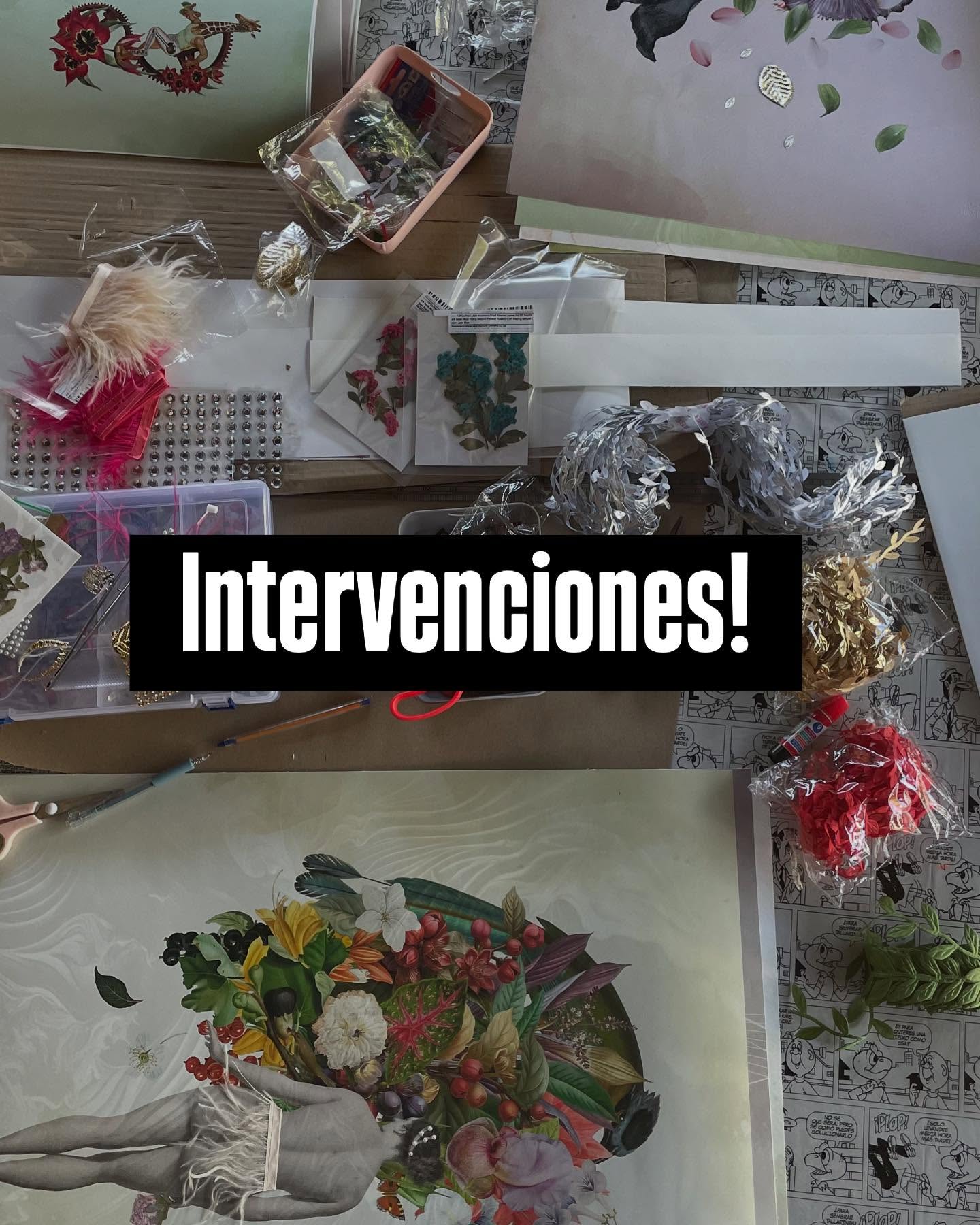 Preparando collages intervenidos 50x70cm para @artweekcl #collageart #artistachilena #collage