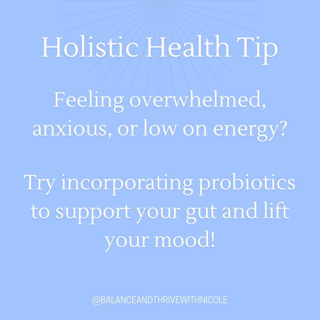 Did you know that caring for your gut can improve your emotional balance? 🌞 Your gut and brain are in constant communication, with the gut producing around 95% of your body’s serotonin, a key neurotransmitter that stabilizes mood. When your digestive health is out of balance, it can throw off not only physical energy but also your emotional resilience, often leading to heightened stress, irritability, and even anxiety.
Start small by adding fiber-rich foods like leafy greens and fruits, as well as fermented foods like kimchi or yogurt, which support beneficial gut bacteria. Also, consider natural supplements like probiotics and prebiotics for a deeper boost! Regularly incorporating these habits can make a profound difference in how you feel and help bring both your body and mind into greater alignment.
Ready to prioritize your gut health and experience the benefits on your mood? DM me to kickstart your holistic journey to better wellness!
#GutBrainConnection #EmotionalBalance #MindBodyHealth #HolisticWellness #MoodSupport #DigestiveHealing #HealthTips #GutHealingJourney