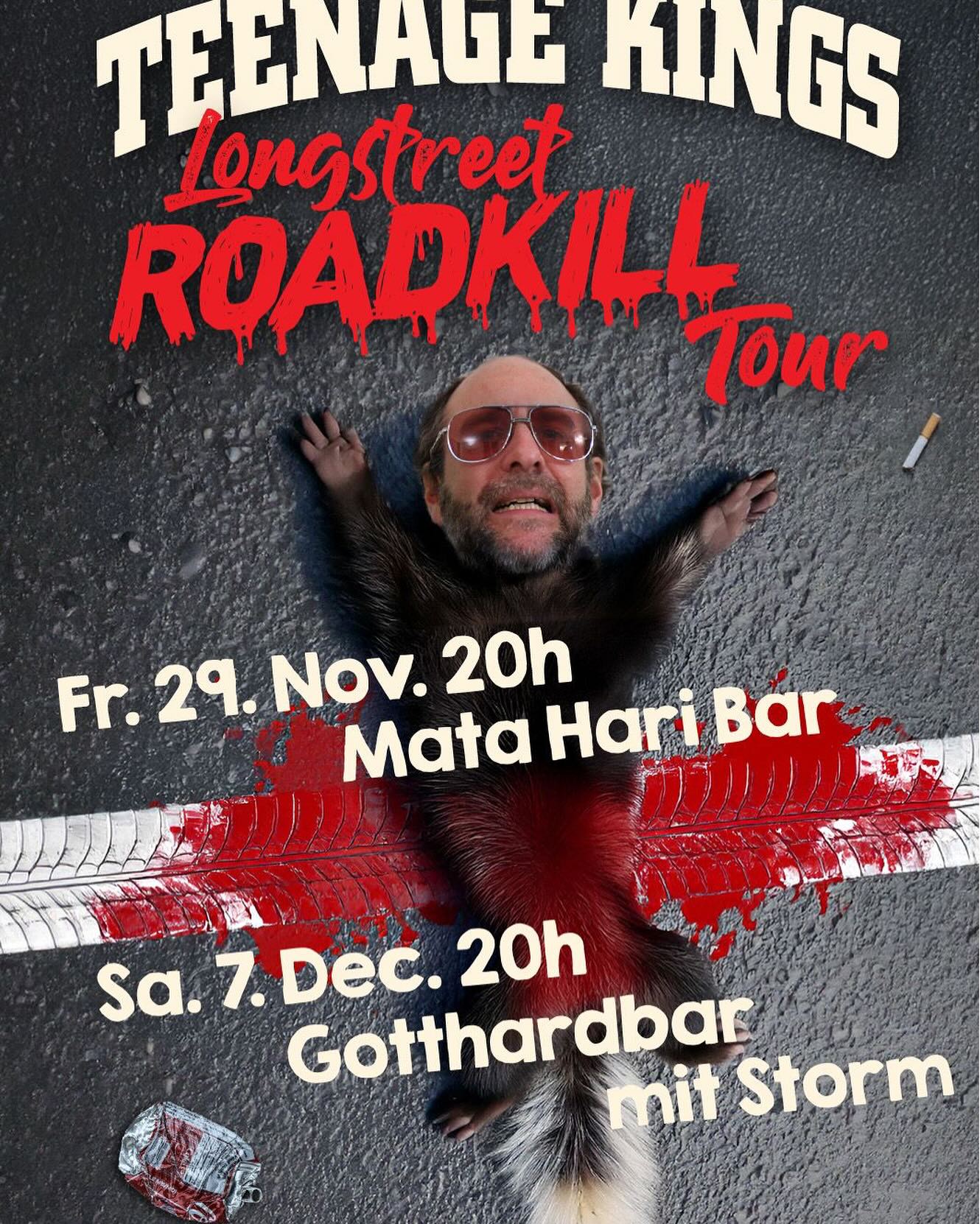 Aaahhhgeil⚡️wir wollten schon immer mal eine Langstrassentour🤘🏻😎 #gotthardbar #mataharibar #punkrock #garagepunk