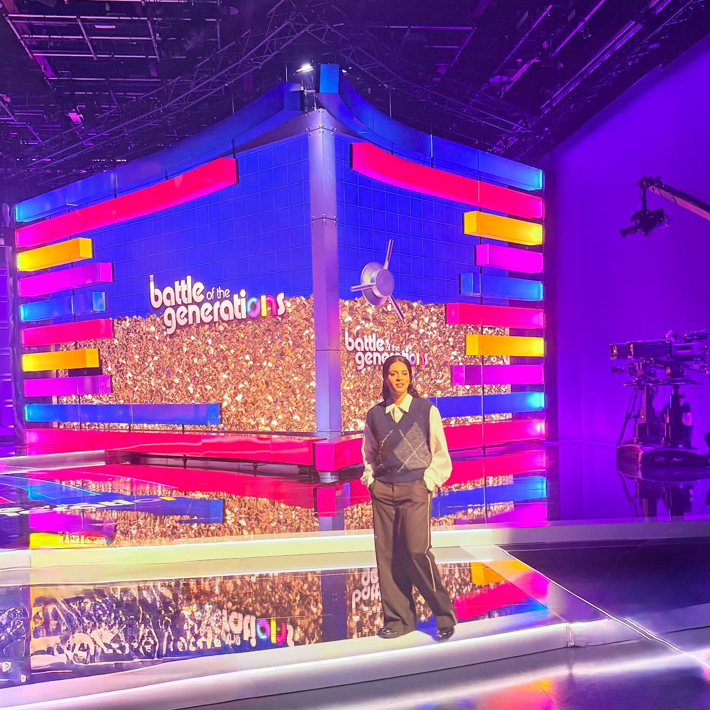 🎥✨ Lights, camera, trivia! Yesterday, Pete and I had the absolute pleasure of attending a live taping of Season 2 of @battleofthegenerations hosted by the incredible Lilly Singh (@lilly ). 🌟 The energy was electric, the trivia was intense, and we can’t wait to see it all come together on TV!
📺 Our episode airs Summer 2025—mark your calendars because you don’t want to miss it. Until then, here’s a sneak peek at some fun highlights from our day!
💡🧠 Who do you think will come out on top—Gen Z, Millennials, Gen X, or Boomers? Drop your predictions in the comments!
#BattleOfTheGenerations #LillySingh #AudienceExperience #GameShowFun #TorontoEvents #TriviaLovers #TVTaping #Summer2025 #GenerationalTrivia
@cbc @crave_pr @cravecanada @bell @harbthedirector @kwamehills