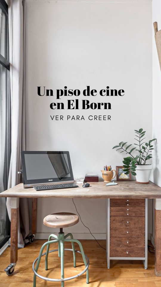 🏡EN VENTA | EL BORN | BARCELONA
.
En el cine todo es ilusión. Y no hace falta buscarla en la trama, ni en el género, ni en los efectos especiales; puedes encontrar la ilusión en una escena cualquiera sin darte cuenta. Ves a alguien entrando por la puerta de un piso en un pueblo de Lleida, y el interior es un loft neoyorquino recreado en un estudio. Magia. Pero esa fantasía también existe en la vida real. Vas recorriendo las callejuelas históricas del centro de Barcelona y de repente estás en esta increíble vivienda con estancias enormes y un gran patio. Parece imposible, pero no. Ver para creer.
.
🏡FOR SALE | EL BORN | BARCELONA
.
In cinema everything is illusion. And you don't need to look for it in the plot, or in the genre, or in the special effects; you can find illusion in any scene without realizing it. You see someone entering through the door of a flat in a town in Lleida, and the interior is a New York loft recreated in a studio. Magic. But that fantasy also exists in real life. You walk through the historic alleys of the centre of Barcelona and suddenly you find yourself in this incredible home with huge rooms and a large patio. It seems impossible, but it's not. Seeing is believing.