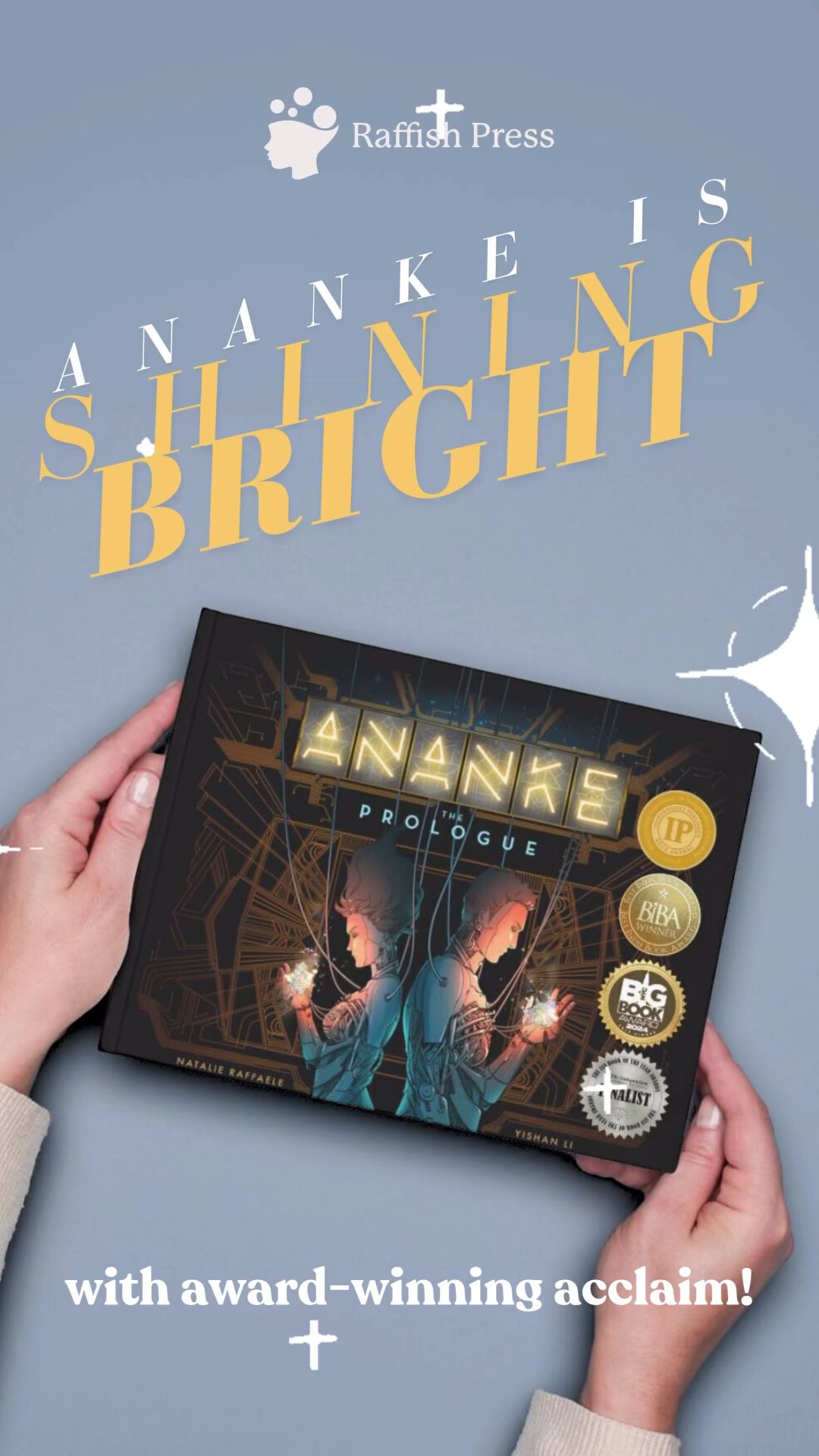 🚀 ANANKE: The Prologue recently won the 2024 Graphic Novel of the Year at the NYC Big Book Awards! I couldn’t be prouder of the journey my sci-fi story has taken and the incredible response it’s received from readers and fans alike.
If you’re looking for your next read, consider diving into ANANKE! I’d love to hear your thoughts. 📚💫 Available in hardcover, softcover, and digital at anankecomic.com!
And as always, thank you all for the support!!
#ANANKE #WomenInComics #IndieComics #NYCC #ComicCon #scifi #comic #comics #graphicnovel #women #womenowned #smallbusiness #booktok #reading #bookworm #bookrecs #book #booksofIG #reader #indie #indiebooks #selfpublished #smallpress #goals #anime #gamer #manga #2024NYCBBA #BigBookAward #GabbyBookAwards