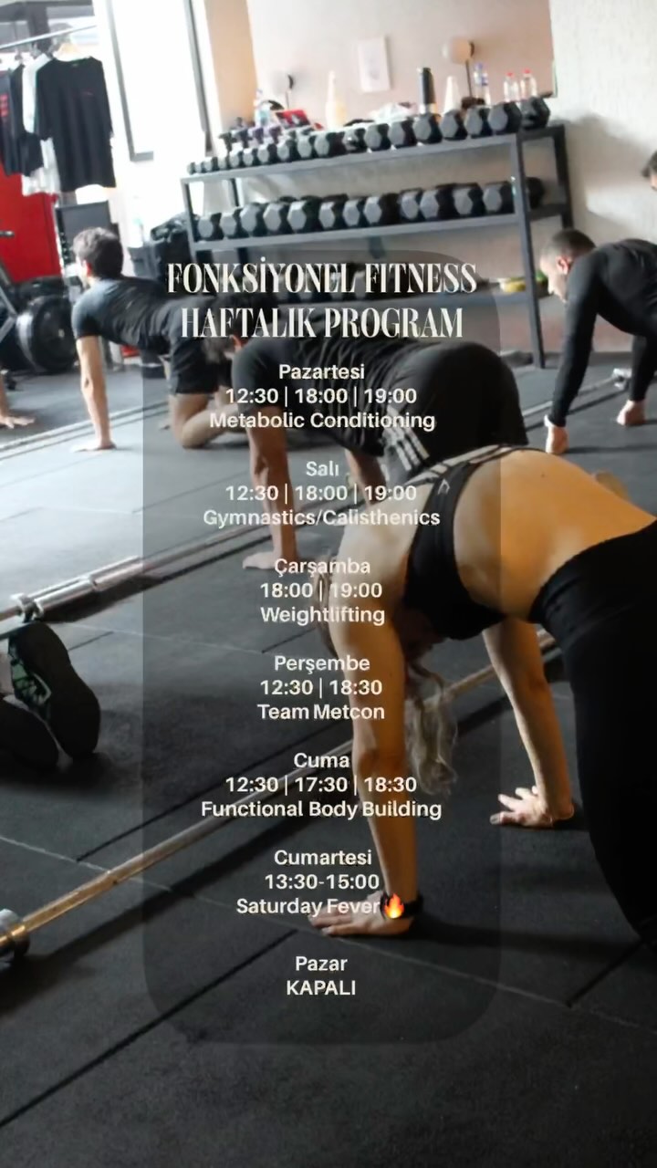 Üye olduğun dönem boyunca limitsiz katılabildiğin; yenilikçi bakış açısı ve destekleyici komünitesi ile skilllerinizi geliştirme fırsatı sunan Fonksiyonel Fitness haftalık programımız 🖤✌🏼
#exanimohouse #fonksiyonelfitness #crossfit #fonksiyonelantrenman