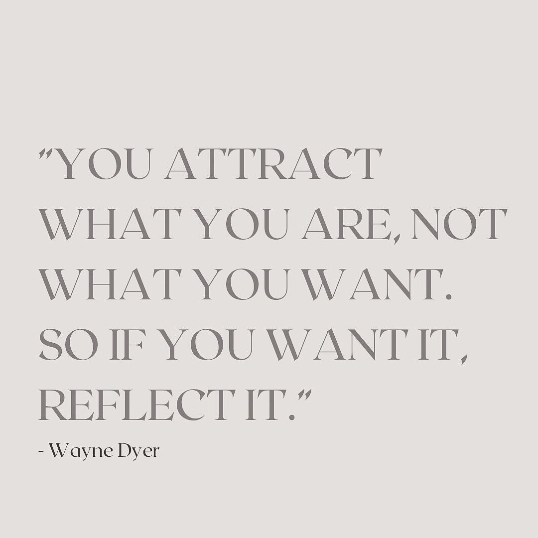 Manifesting starts with embodying the energy of what you desire.
If you want more love, abundance, or peace, you must first cultivate these qualities within yourself. The universe mirrors your energy back to you.
Identify a quality you want to attract. And for the next week, embody that quality in everything you do. Practice generosity, gratitude, and an abundance mindset.
-
-
-
#mindset #quote #belief #reflect #do #practice #peace #mind #body #soul #follow #comment #like #share #sharewith #waynedyer #dyer #attract #manifest #inspirationalquotes #aesthetic