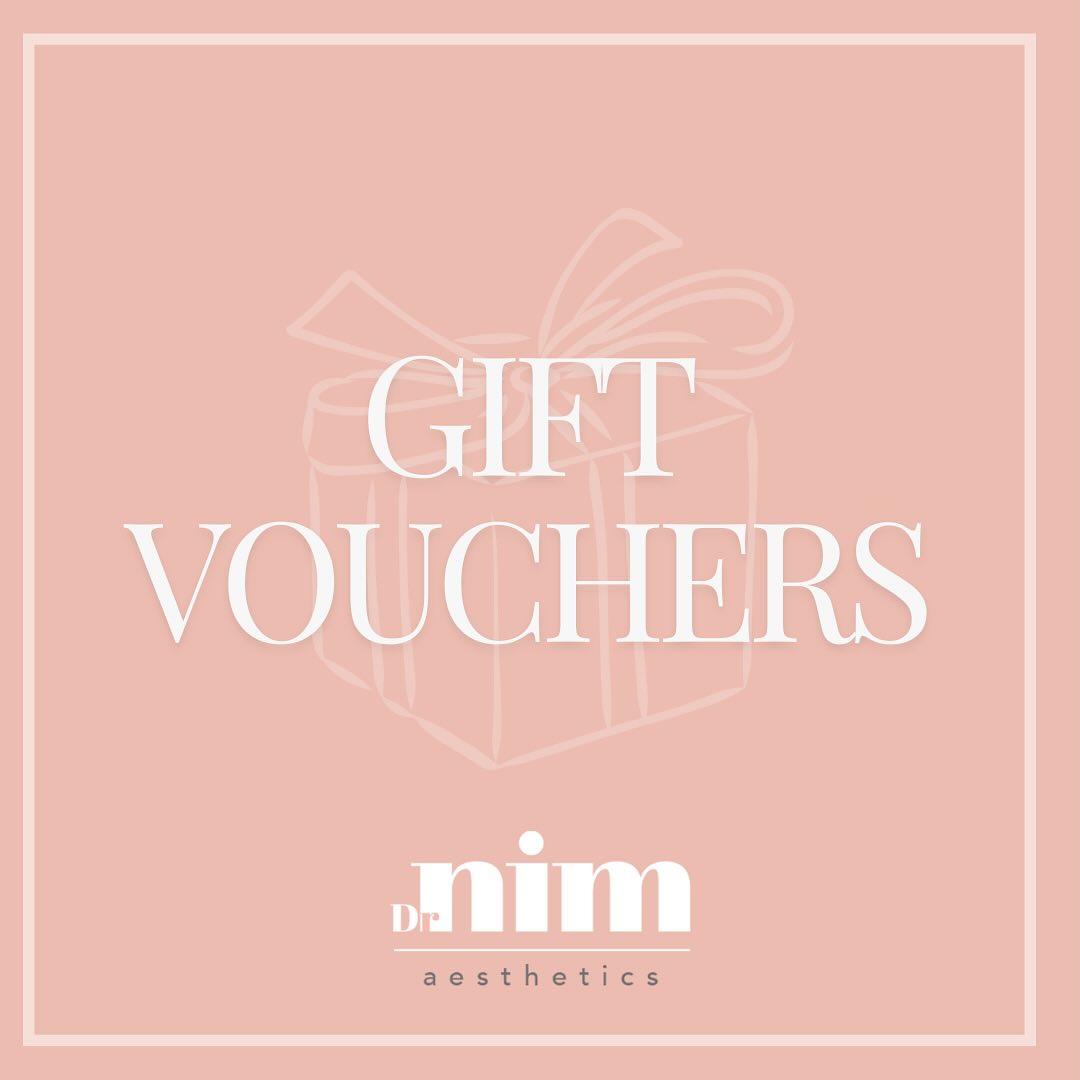 Planning in advance for someone special on your Christmas list…? 🎁
Gift vouchers are available from #DrNimAesthetics - drop me a message to find out more!
#christmasiscoming