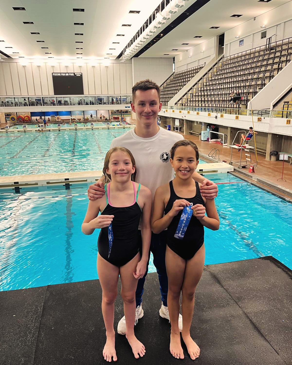 Congratulations on your JD Assessment! 💦
Awesome to see all the excitement at the pool!🙌
If you’re curious about the Development Testing?
Junior Development (JD)
The testing is an evaluation too, approximate two hours including dryland and water skills. It has been developed in recent years to measure the progress of our junior athletes and provide feedback to the athletes, coaches and parents. This tool is used to measure the improvement of the athlete over their time spent in the sport and between each testing time period. It is designed to help athletes and coaches set their personal goals and to celebrate personal achievements.