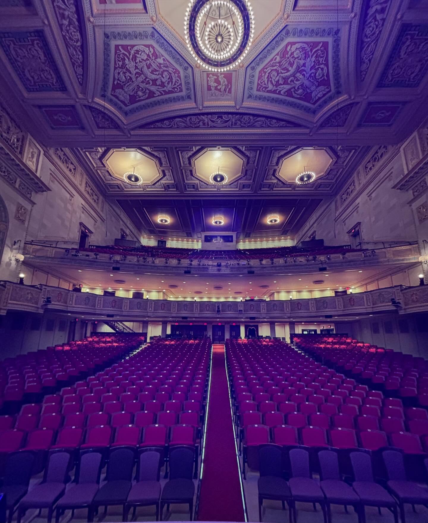 Today’s office.
This Friday-Sunday, performing with @underthestreetlamp and the entire @detroitsymphony musicians under the baton of maestro @enricolopezyanez.
It’s not lost on me how lucky I sometimes am. Grateful.