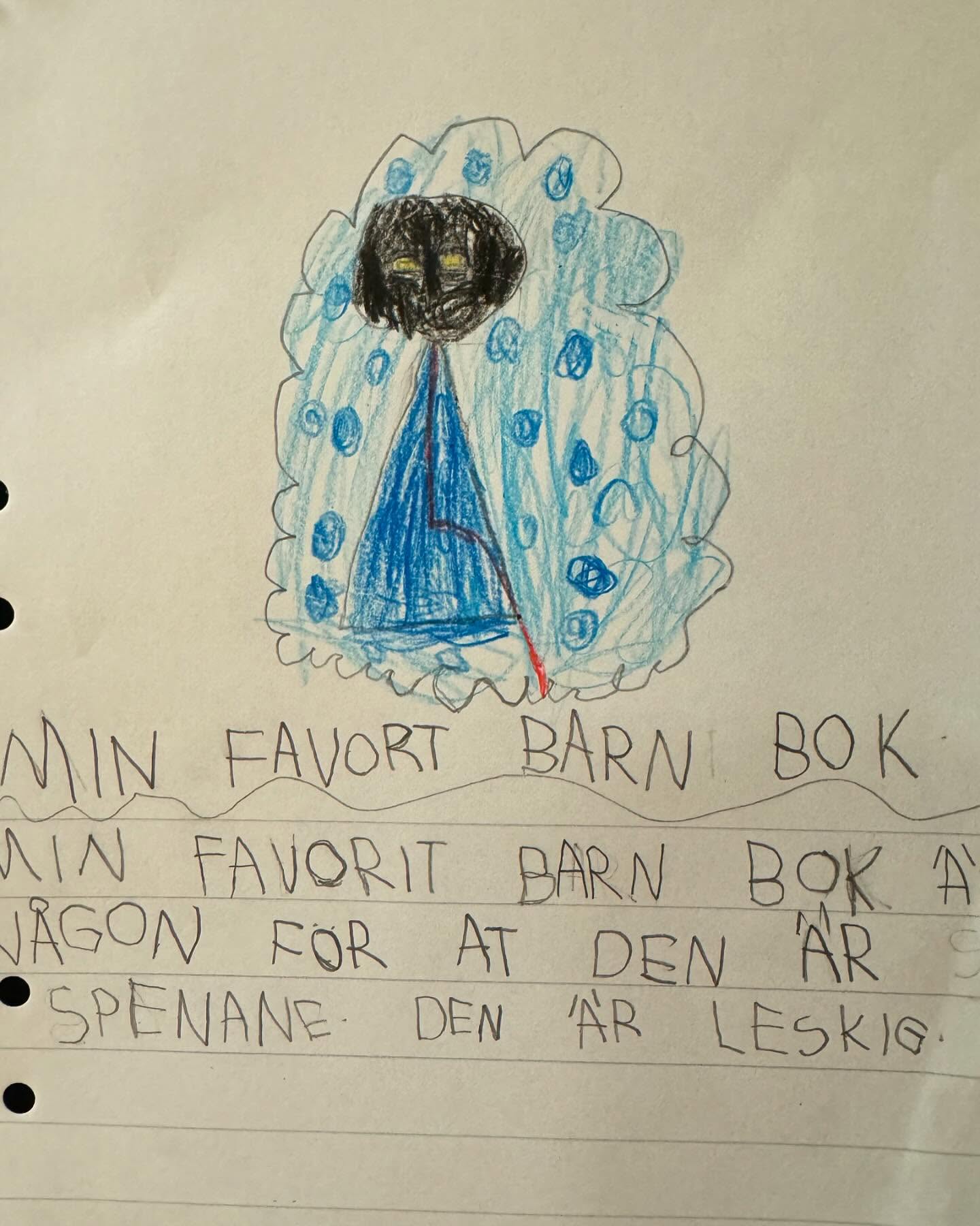 Barnboksvecka på Fria Maria är en otrolig vecka! Det har lästs, skrivits, besökts biblioteket och olika sagofigurer har dykt upp. Hurra för barnboken!