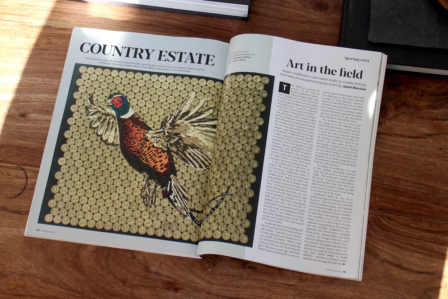 A huge thanks to the @thefieldmagazine for featuring my work in this year’s Christmas edition. Exciting things coming this month, and still time for orders to arrive in time for Christmas. Get in touch via here or on my website.
.
.
.
.
.
#shotgun #shooting #pheasant #hunting #fieldsports #countryside #countryliving #englishcountryside #art #artworks #graffiti #spraypaint #handmade #christmas #grouse #partridge #gamebirds #hullcartridge #fiocchi
