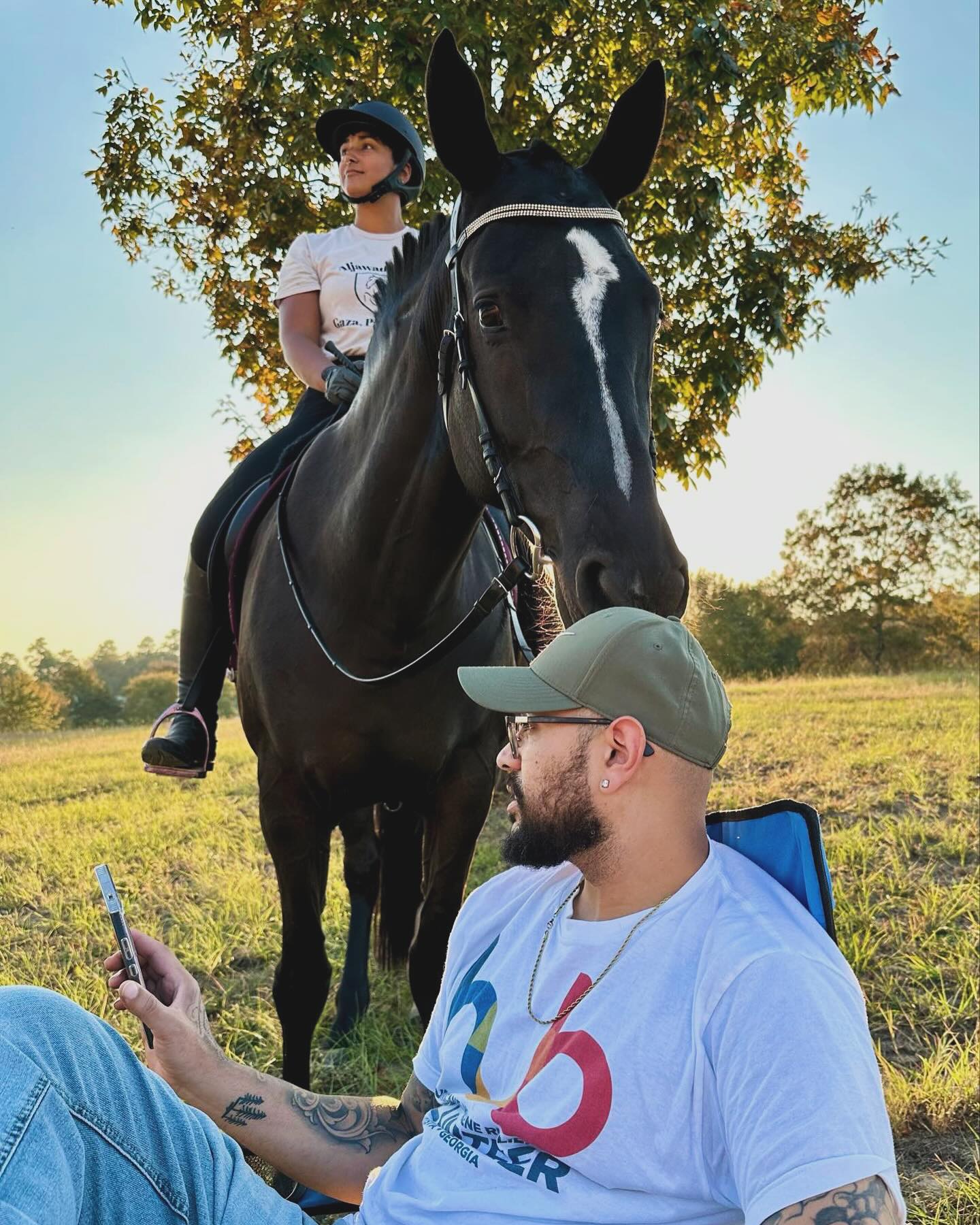 As a professional in this industry, I understand the weight of the title I carry. I understand how I influence others, whether they are my students or colleagues. No matter what, as a professional I do not take any of this lightly and always consider this among many other things when it comes to building community in the horse world.
The barn should always be a safe space for everyone to learn and feel comfortable being their authentic selves. Something I have been very vocal about in building this space with my students and clients is that this is a space where hate is not tolerated.
Since day one, it has been my mission to be this way, and it is something that will never change. Especially when acceptance of those of other racial, cultural and religious backgrounds has not been met with open arms. And today, we continue to be and implement this safe space.
While many ppl think that business and politics shouldn’t mix, I’m not really one to keep my mouth shut, especially now. If you side with and or voted for someone who promotes, hate, intolerance and violence towards others of different backgrounds, then I ask you to reflect on what type of community you are wanting to build? You see… it’s beyond politics at this point. When people in marginalized communities feel afraid or unsafe being themselves then the community being built has failed. There is enough hate in the horse world (and in the world period) we don’t need more of it.
And so instead of being quiet, I will double down and remind everyone that my program is a safe space for bipoc and lgbtq equestrians and non equestrians. Having zero tolerance for hate doesn’t make you hateful, it firmly plants you in seeking justice for those who have been wronged.