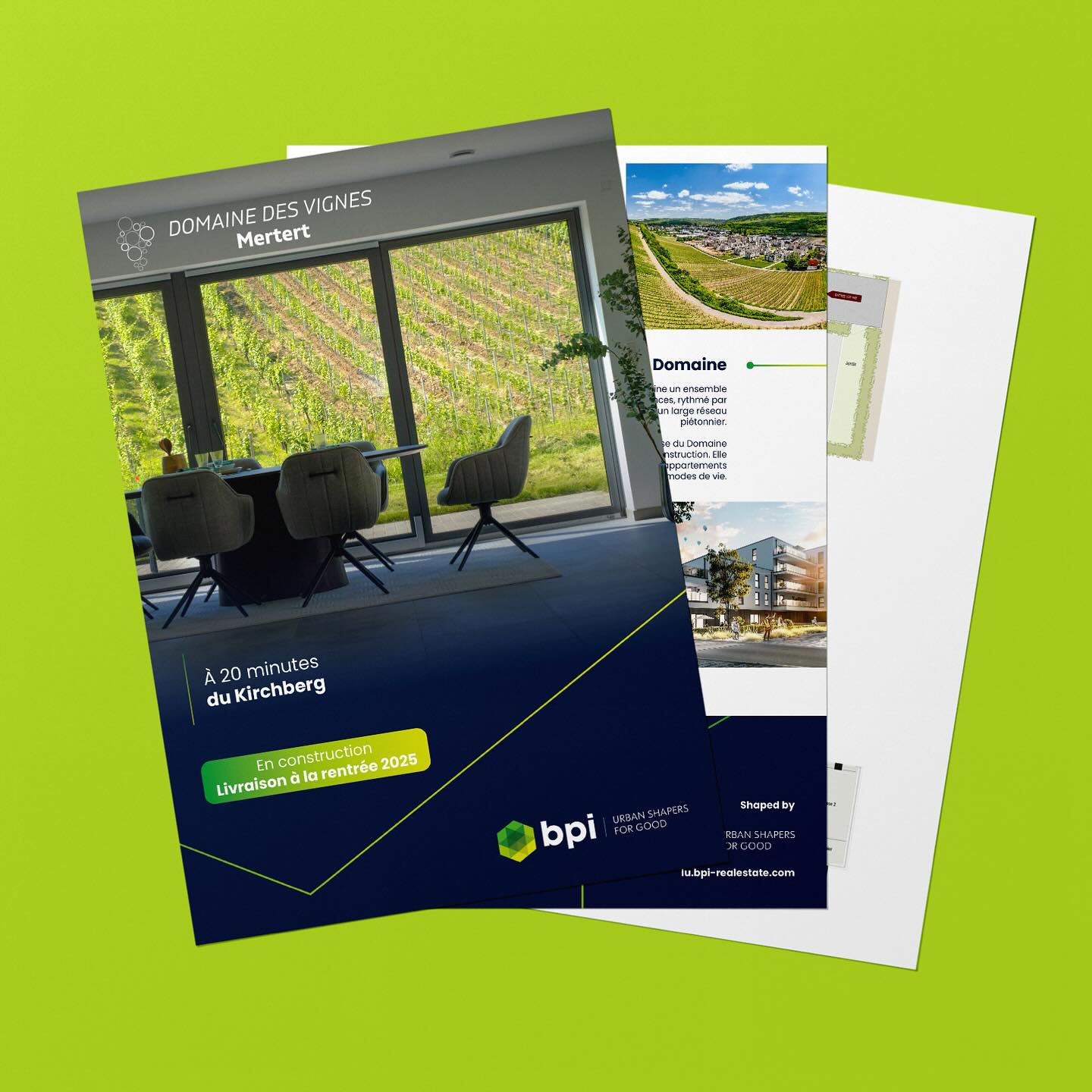Réalisation fiches et affiches pour @bpi_realestate