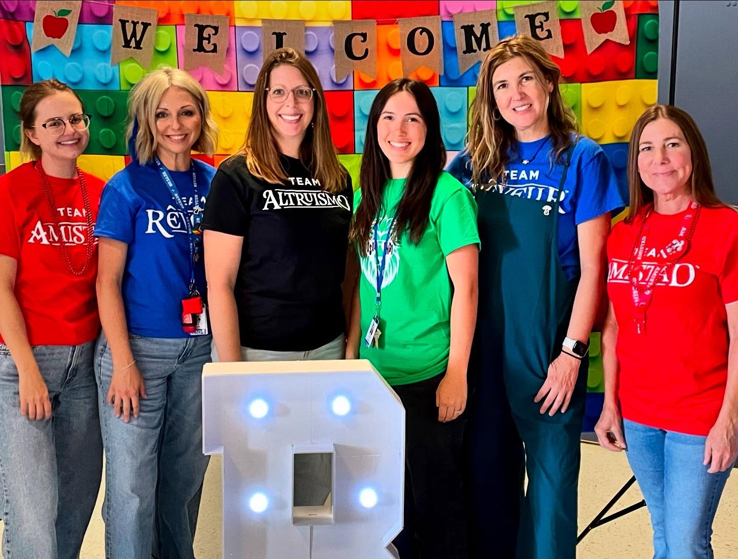 We are thankful for our fabulous first grade team!! They work collaboratively to plan instruction that meets their students needs, pushes them academically and continues to foster student love of learning!! Thank you for going above and beyond every day, our Raptors are so lucky to have you!! 💙🤍🦖 #thankfulnovember #strongertogether