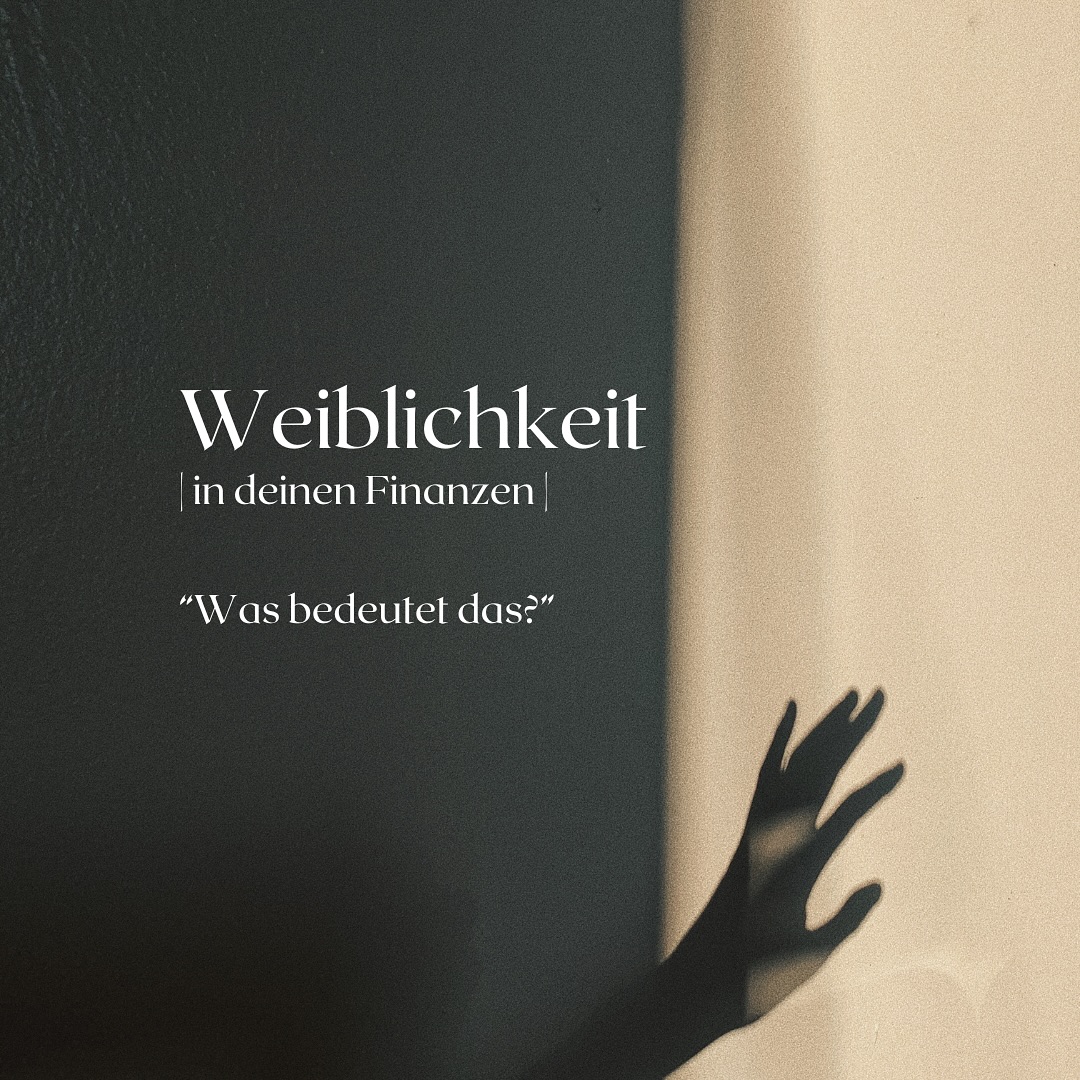 Was bedeutet Weiblichkeit in Finanzen für dich?
#finanzenfürfrauen #finanziellefülle #moneymindset #finanzenverstehen #financewomen #femaleempowerment
♥️ Du wünschst dir Unterstützung?
👉🏼 Schreib mir eine Nachricht 💌