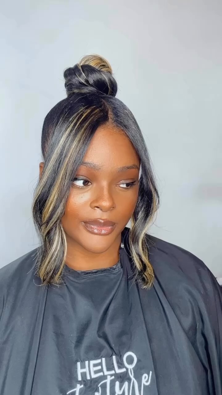 Holiday season is here, and it’s all about the glam! Updo by Kelly Monica. Book your holiday hair appointment now! #HiTextureSalon #HolidayHair #UpdoSeason”