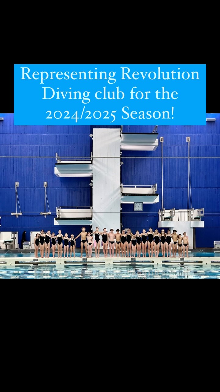 Representing Revolution Diving for the 2024/2025 season💦🙌. Kicking off the year with this Team event all about team bonding. Diving may look like an individual sport but it’s so much more.
We can’t wait to see how these athletes will grow in the sport and the world around them. 🫶
❄️💦Winter registration is open for Learn to Dive. We have classes for ages 3 - 88. Click the website for more details.
If you’re interested in watching these young divers the first event is the Candy Cane Classic ☃️ December 14th 2024 at Pan Am Pool.
