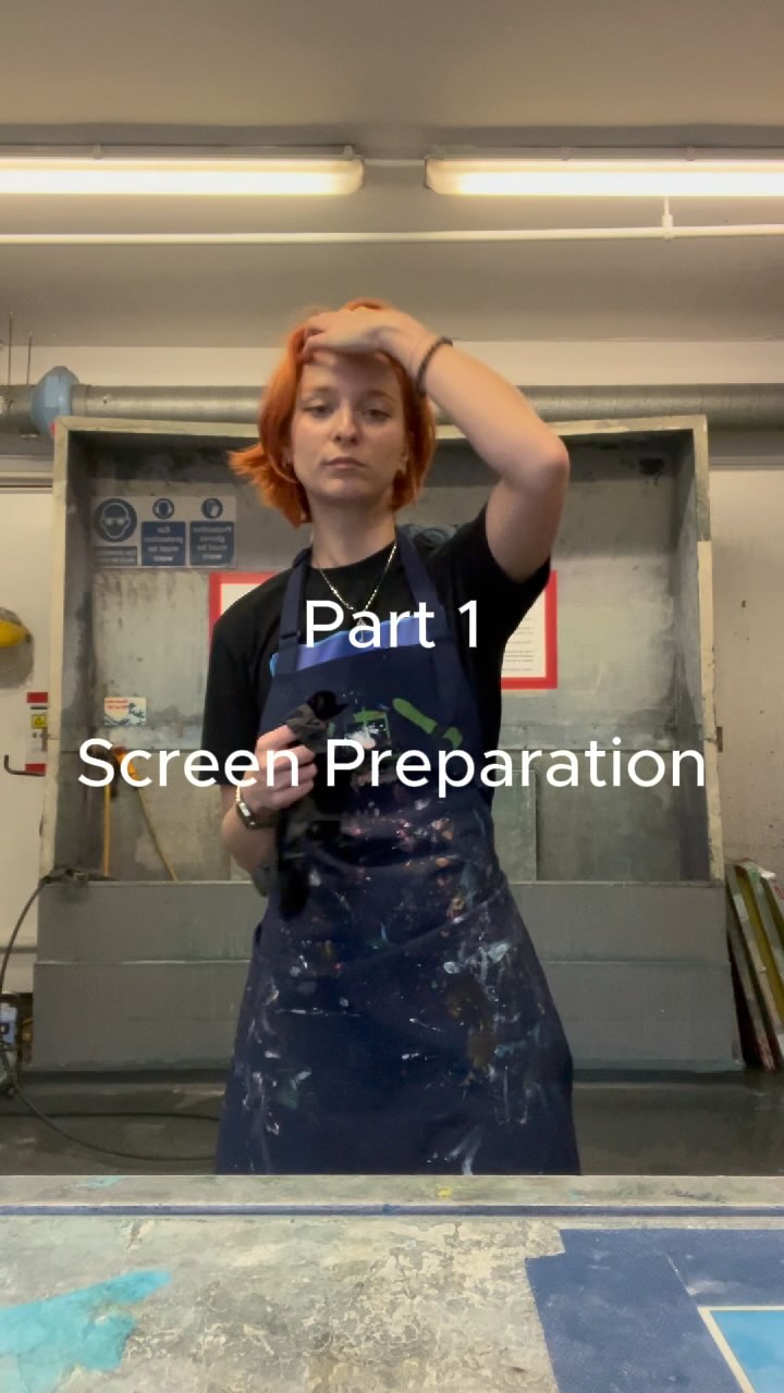 My first highly requested tutorial on Screen Printing, also known as Silk Screen🎨👩🎨 So far I’m having a lot of fun learning this process, I’m no professional but I’ve been spending a reasonable amount of time in the workshop to get into the highly technical aspects of the technique. Part 2/2 of Screen prep stage coming tomorrow🙏🏻 (Insta wouldn’t allow me to upload the whole video)