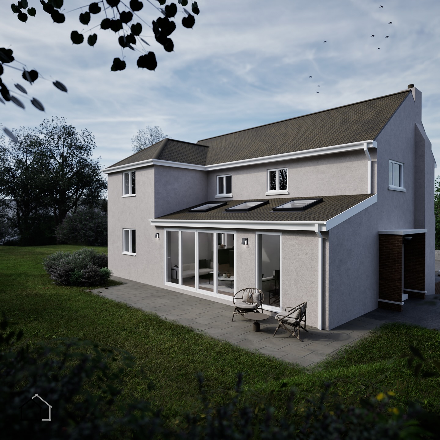 I’m pleased to share another exciting project I’ve been working on that has recently been submitted for planning approval!
This fantastic property and plot have immense potential. The design proposed to meet the clients’ needs involves a double-story side extension and a full-width rear single-story extension to transform the property.
Stay tuned for more details, including drawings and internal CGI images.
#CGI #Render #render3d #HomeRenovation #OrangeryExtension #designinspiration #orangery #extensions #renovation #moderndesign #interiordesign #remodel #transformation #moderndesign #architecture #architecturedesign #planning #planningpermission #building #project #design #southwales