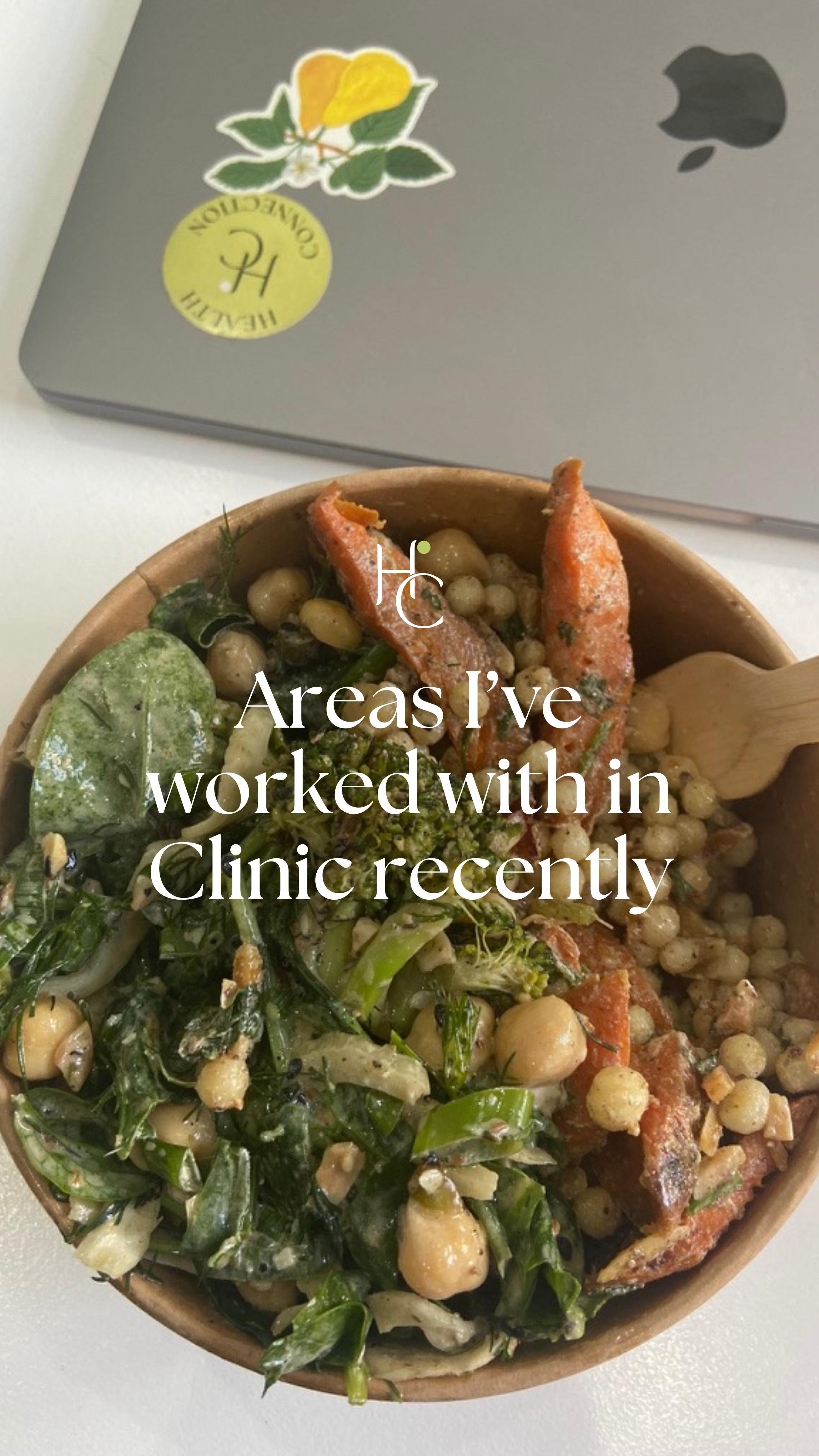 DM me to book!
Root-cause clinical nutrition care.
Only 8 spots left in the university clinic for 2024!
Consulting Thursdays and Fridays until mid-December.