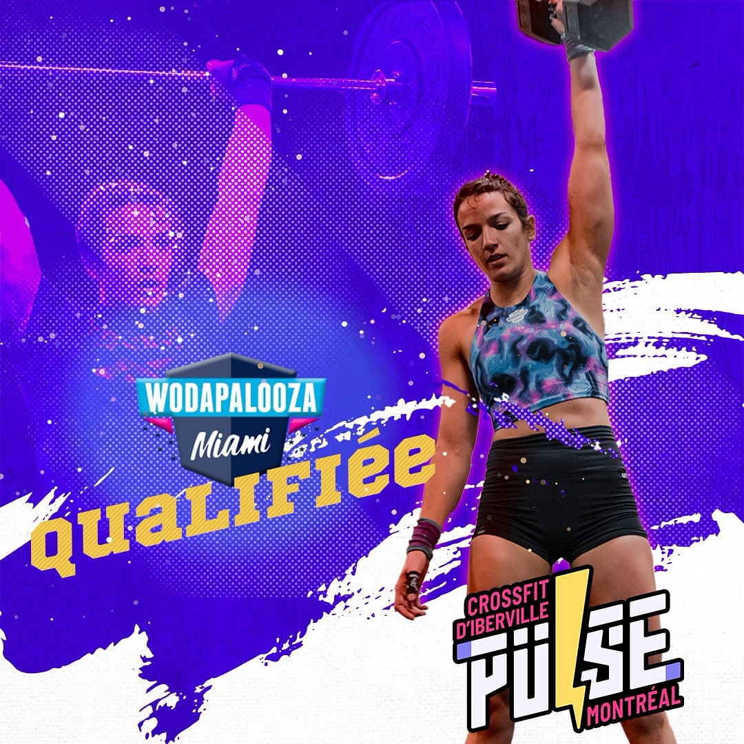 ⚡️Chez @cfpulsemtl nous accordons la priorité à la création d’un lieu où vous vous sentez bien pour y développer vos capacités et améliorer votre santé physique et mentale.🏃🏻➡️🧠Cependant, au milieu de tout cela, l’aspect compétitif est bien présent dans notre sport, et nous souhaitons féliciter @elisearnal pour sa qualification au @wodapalooza 2025 !🎟️🔥
Un accomplissement significatif dans sa pratique du CrossFit dont nous sommes très fiers ! 💜💪
🗓️ Fin janvier, nous serons tous derrière elle pour la pousser à se dépasser, elle le mérite ! 🎖️🏆
P.S. : Cet événement demande un investissement significatif, et pour cela Élise a créé une petite cagnotte Leetchi pour lui donner un coup de pouce : https://www.leetchi.com/fr/c/elise-aux-wodapalooza-2025-4171662?utm_source=copylink&utm_medium=social_sharing