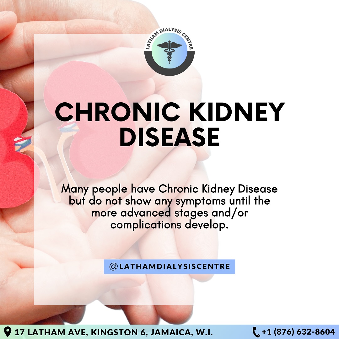 Symptoms are hard to notice early on so it’s important to get regular checks👌🏾
#LathamDialysis #LathamDialysisCentre #LathamDialysisJamaica #Jamaica #Kingston #KidneyDialysis #KidneyDialysisJamaica #KidneyDialysisinKingston #KidneyHealth #DialysisCenter #kidneydialysisinjamaica